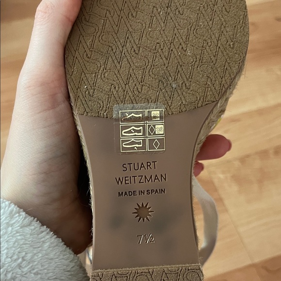 Stuart Weitzman Floral Wedge Espadrilles - Picture 8 of 10